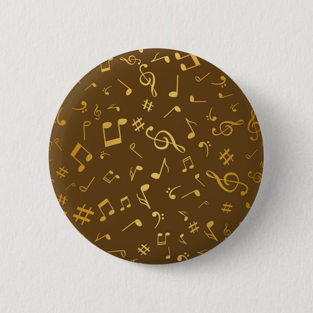 Music pattern button (Front)