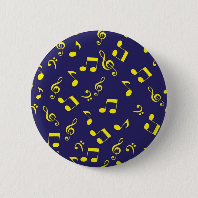 Music pattern button (Front)