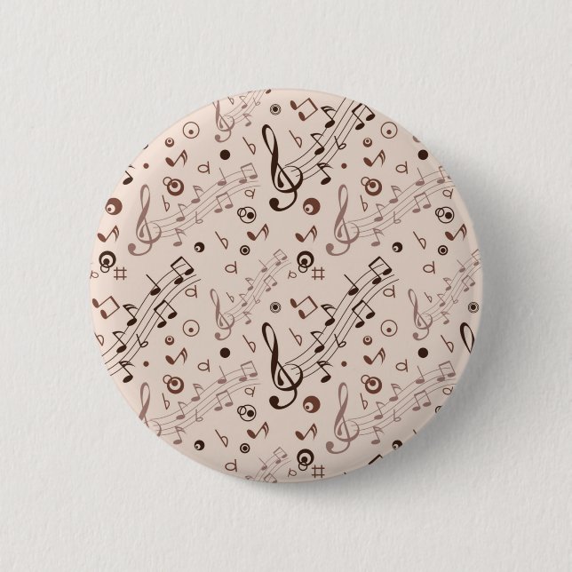 Music pattern button (Front)