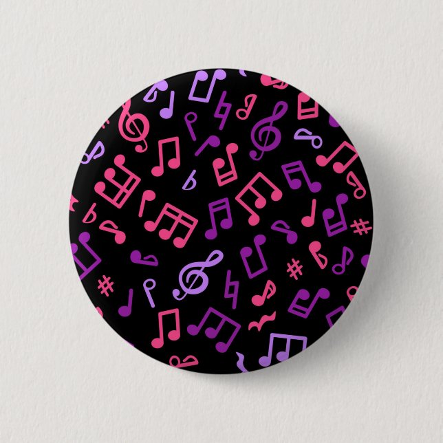 Music pattern button (Front)