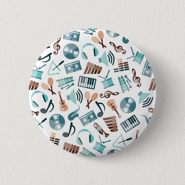 Music pattern button (Front)