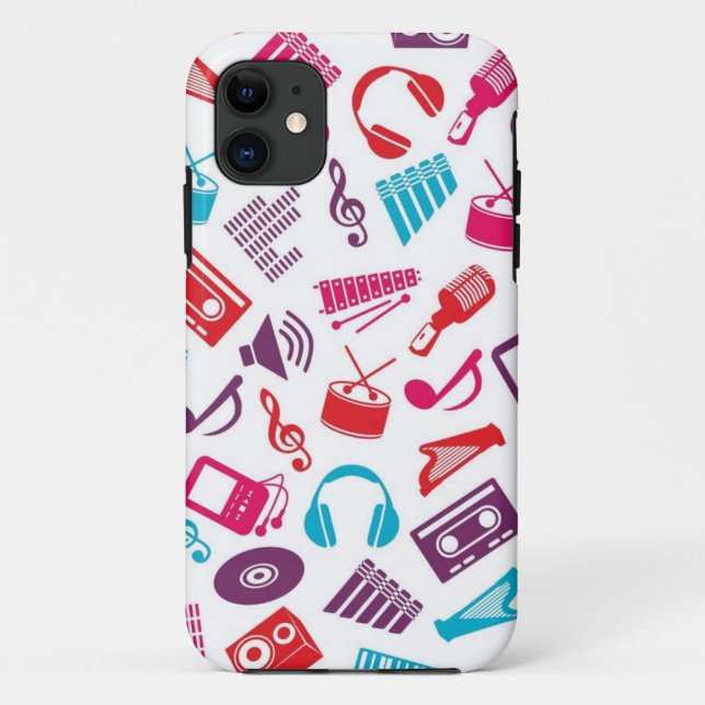 Music pattern Case-Mate iPhone case (Back)