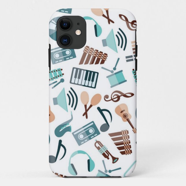 Music pattern Case-Mate iPhone case (Back)
