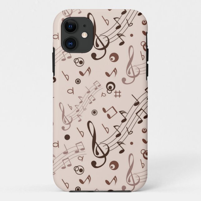 Music pattern Case-Mate iPhone case (Back)