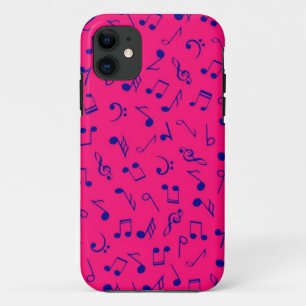 Music pattern iPhone 11 case