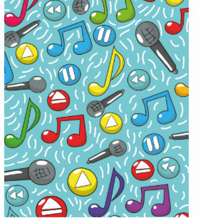 Music pattern cutout
