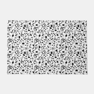 Music pattern doormat