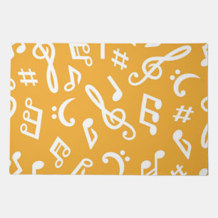 Music pattern doormat