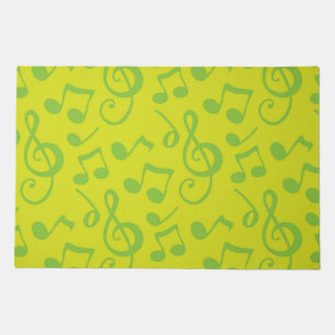 Music pattern doormat