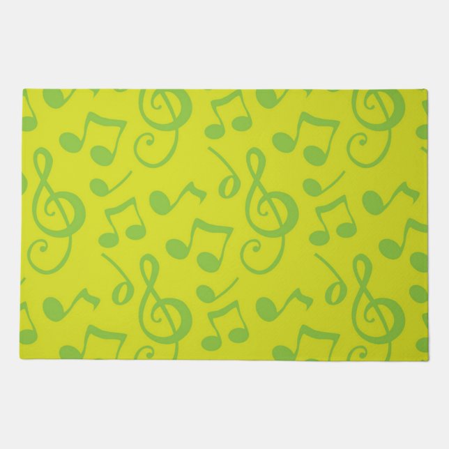 Music pattern doormat (Front)