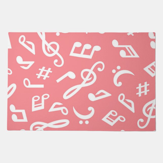 Music pattern doormat (Front)