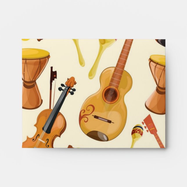 Music pattern envelope (Front)