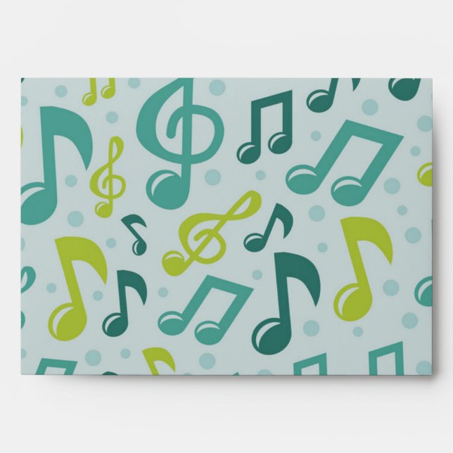 Music pattern envelope (Front)