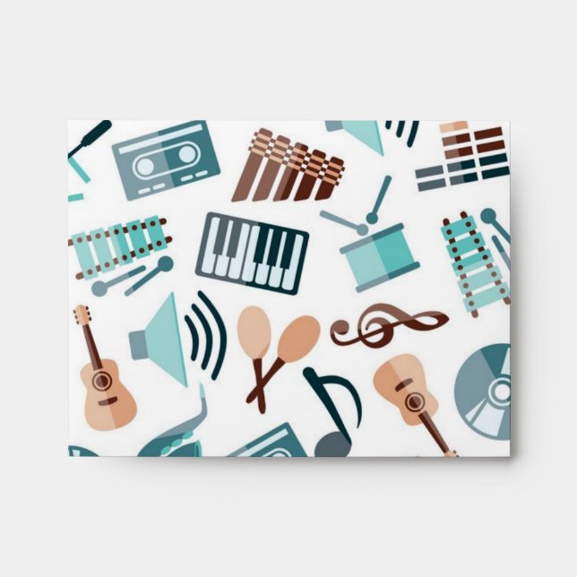 Music pattern envelope (Front)