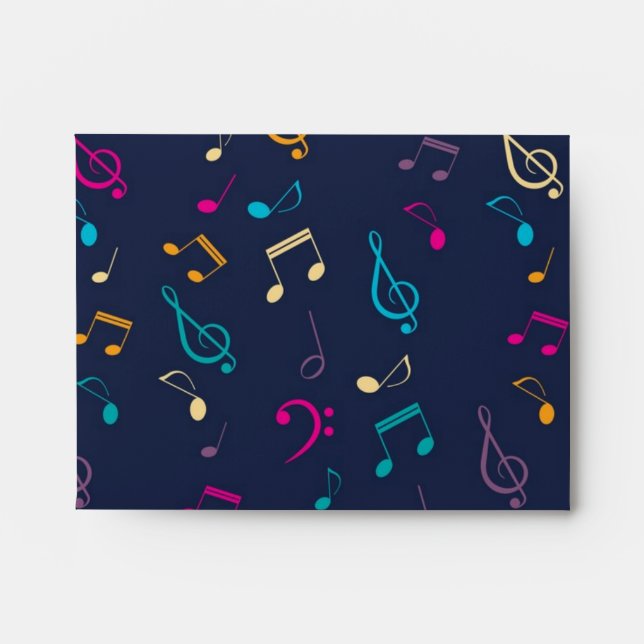 Music pattern envelope (Front)
