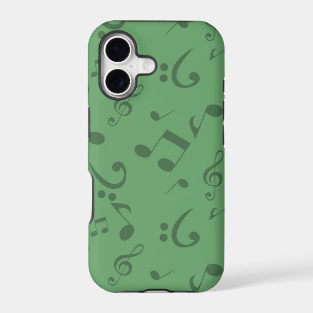 Music pattern iphone case (Back)