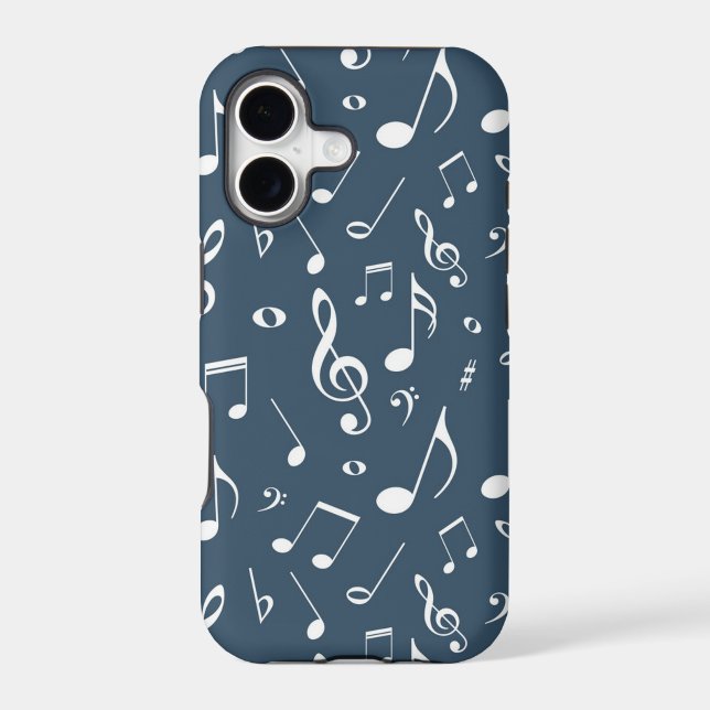 Music pattern iphone case (Back)