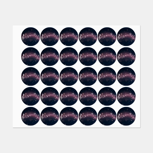 Music pattern labels (Sheet)
