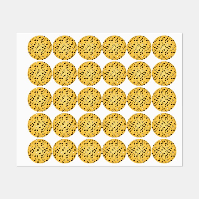 Music pattern labels (Sheet)