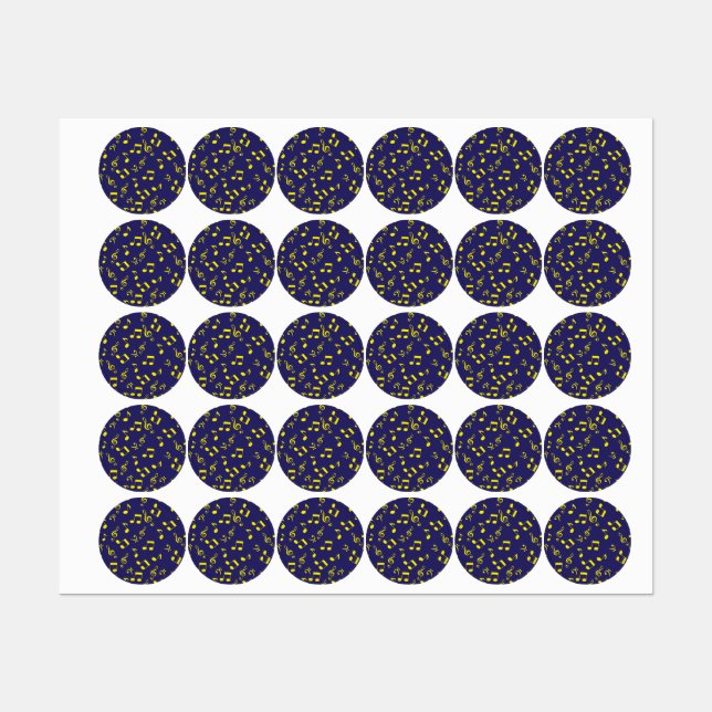 Music pattern labels (Sheet)