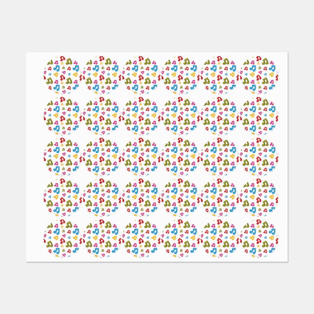 Music pattern labels (Sheet)
