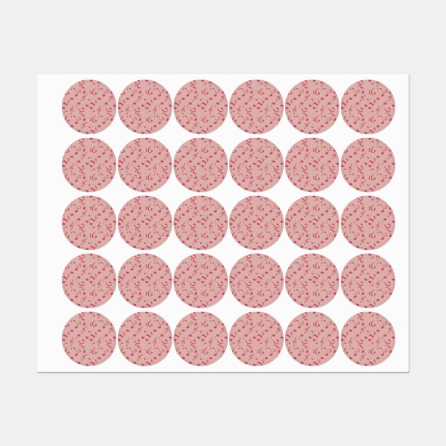 Music pattern labels (Sheet)
