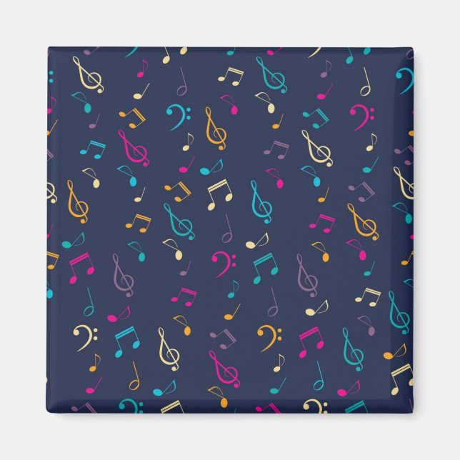 Music pattern magnet (Front)