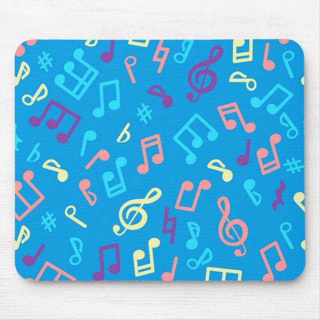 Music pattern mouse pad (Front)