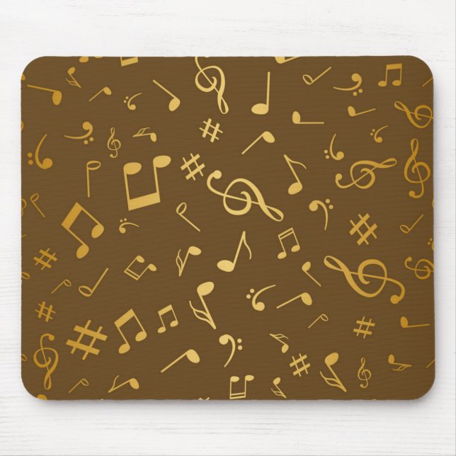 Music pattern mouse pad (Front)