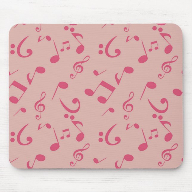 Music pattern mouse pad (Front)