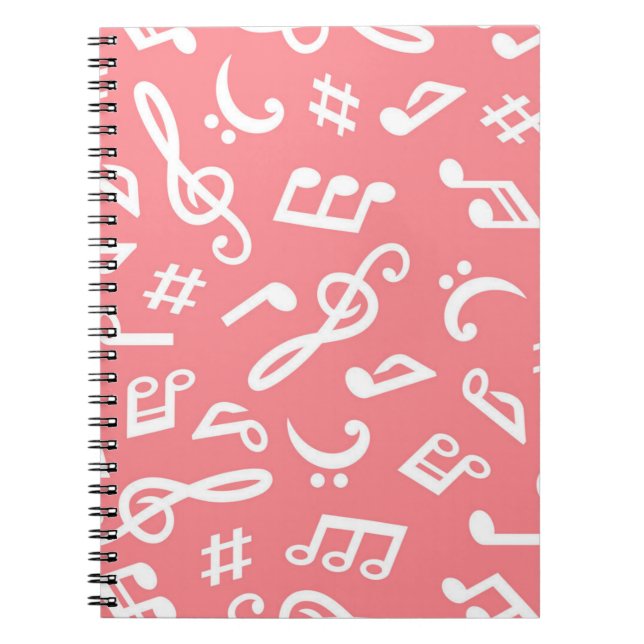 Music pattern notebook (Front)
