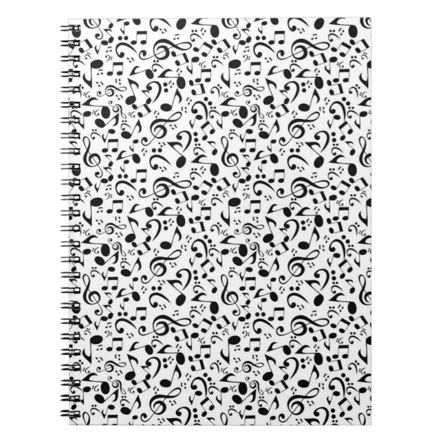 Music pattern notebook (Front)