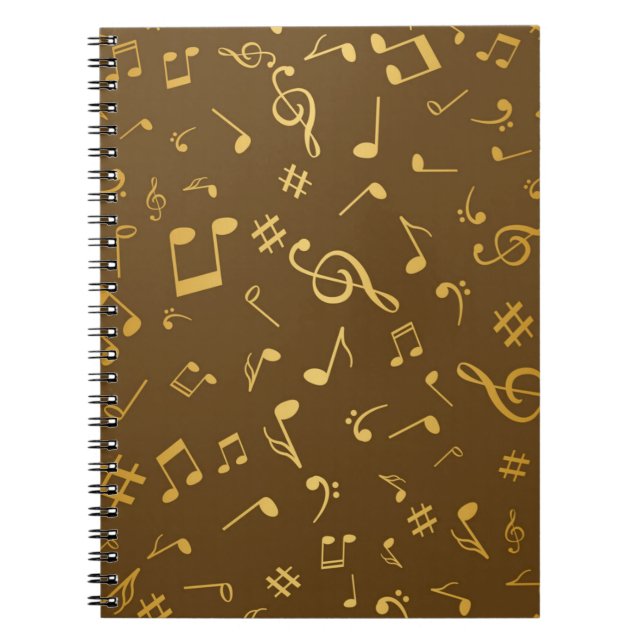 Music pattern notebook (Front)