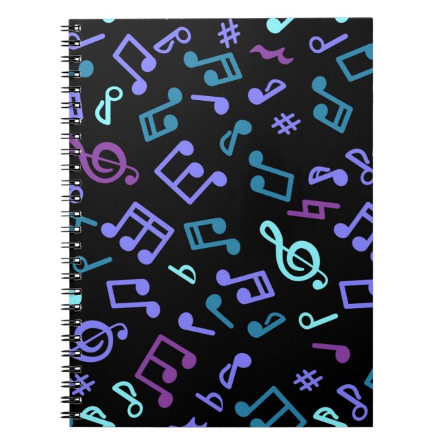 Music pattern notebook (Front)