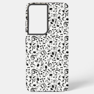Music pattern samsung galaxy s21 ultra case