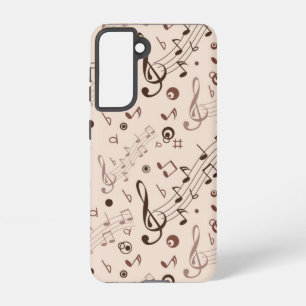 Music pattern samsung galaxy s21 case