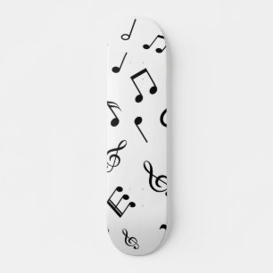 Music pattern skateboard
