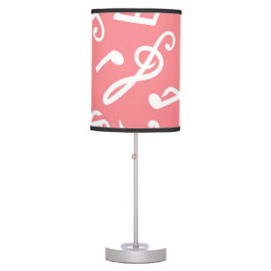 Music pattern table lamp