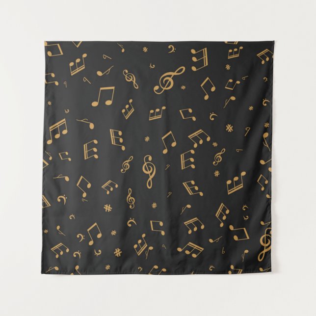 Music pattern tapestry (Front)