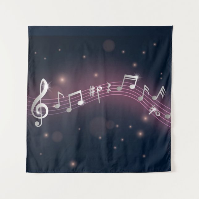 Music pattern tapestry (Front)