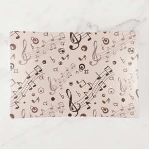 Music pattern trinket tray