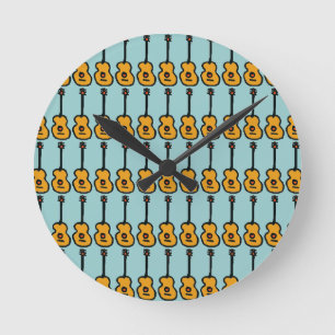 music pattern ~ violões round clock