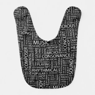 MUSIC pattern word cloud Bib
