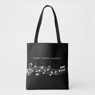 Music Pentagram Tote Bag