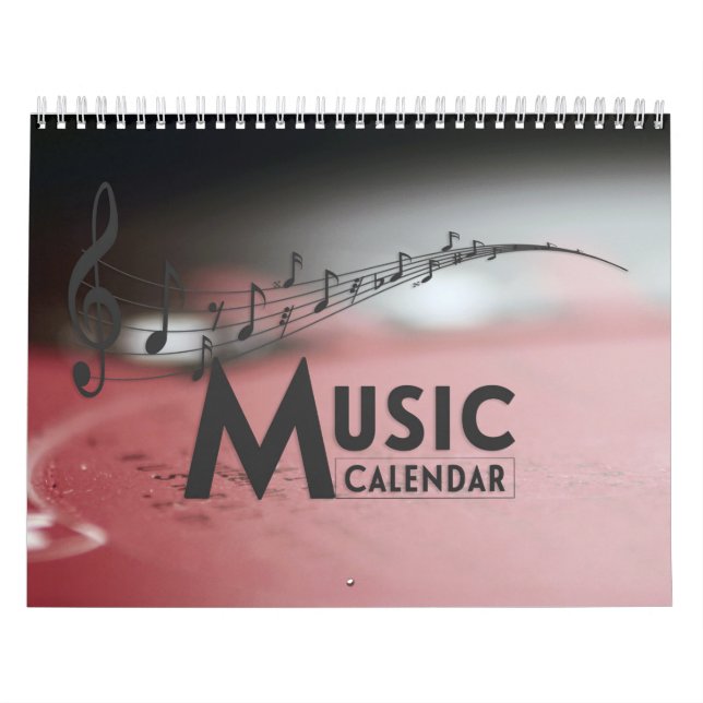 Music Photos & Quotes Wall Calendar (Cover)