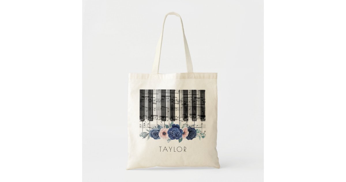 Musical Tote Bag-Piano - Shop Some Music Design Handbags & Totes - Pinkoi