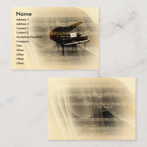 music_2 business card template