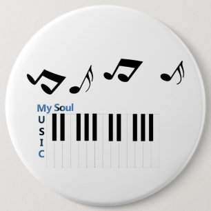 Music Piano Key Music Note Button