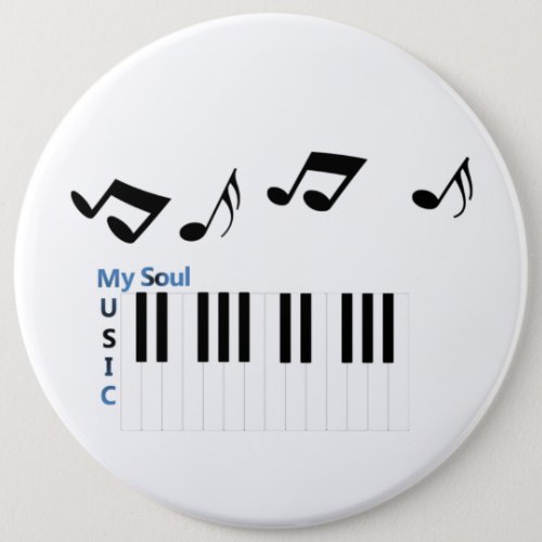 Music Piano Key Music Note Button