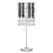 music piano keyboard design table lamp (Right)